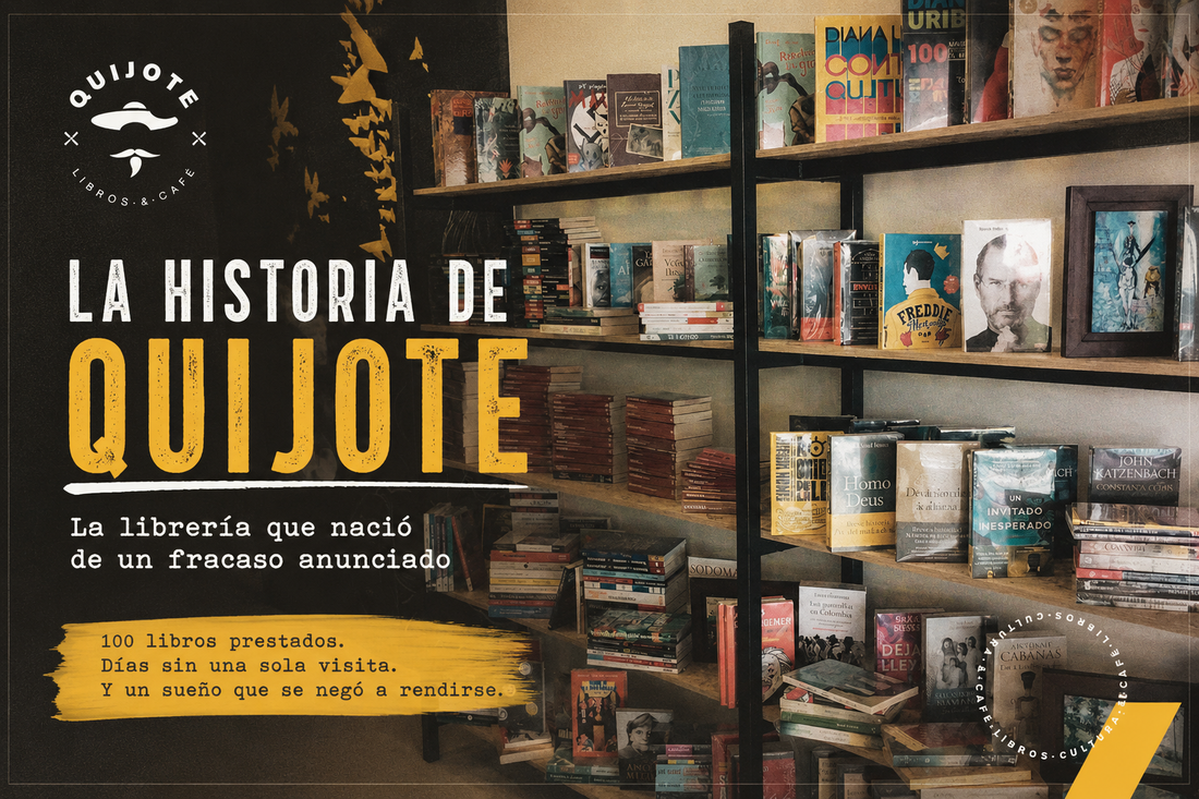 La historia de Quijote: la librería que nació de un fracaso anunciado