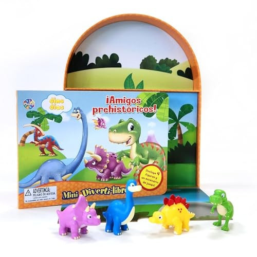 MINI DIVERTILIBROS - AMIGOS PREHISTORICOS