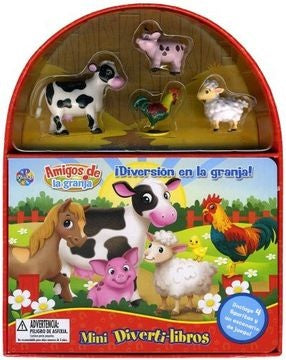 MINI DIVERTI-LIBROS. DIVERSIÓN EN LA GRANJA! | PHIDAL
