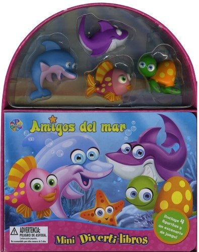 MINI DIVERTI-LIBROS. AMIGOS DEL MAR | PHIDAL