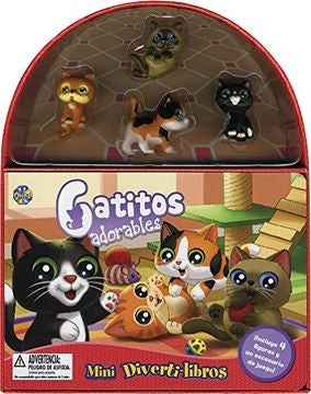MINI DIVERTI-LIBROS. GATITOS ADORABLES | PHIDAL