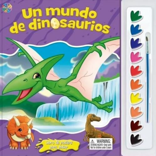 LIBRO DE POSTER UN MUNDO DE DINOSAURIOS