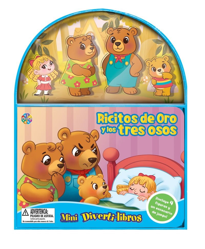 MINI DIVERTILIBROS RICITOS DE ORO Y LOS TRES OSOS
