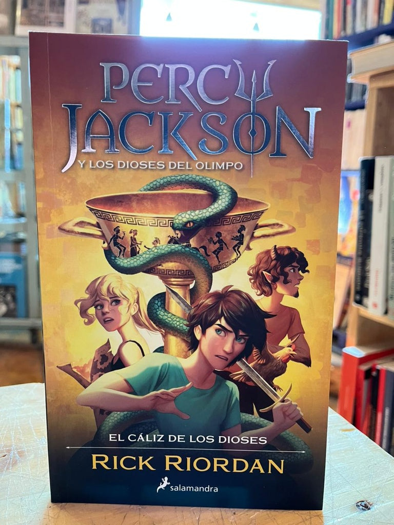 PERCY JACKSON Y DIOSES DEL OLIMPO. EL CÁLIZ DE LOS DIOSES | RIORDAN RICK