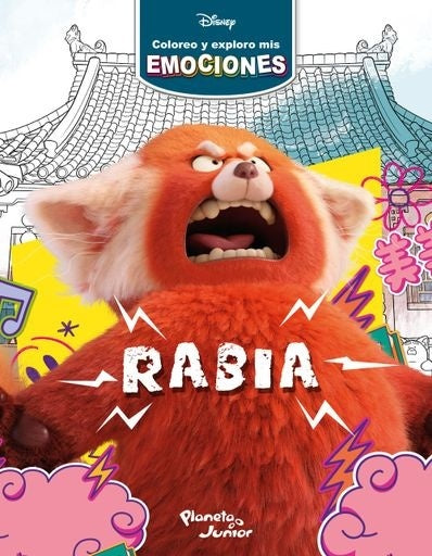 Coloreo y exploro mis emociones. Rabia | DISNEY