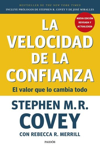 LA VELOCIDAD DE LA CONFIANZA | STEPHEN R COVEY