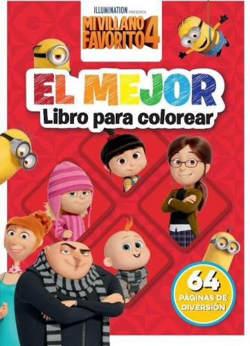 MI VILLANO FAVORITO 4.MEJOR LIBRO DE COLOR