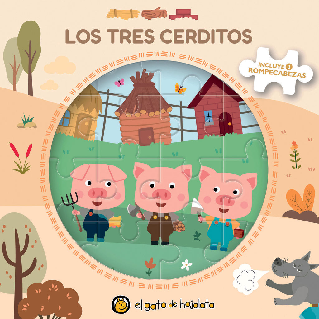 CLÁSICOS PARA ARMAR LOS TRES CERDITOS | VARIOS AUTORES