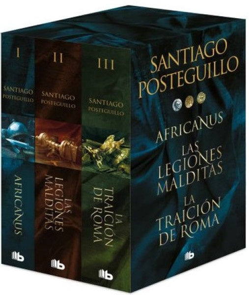 TRILOGÍA (AFRICANUS  / LAS LEGIONES MALDITAS / LA TRAICIÓN DE ROMA) | POSTEGUILLO SANTIAGO
