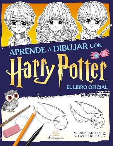 APRENDE A DIBUJAR CON HARRY POTTER | ROWLING J K