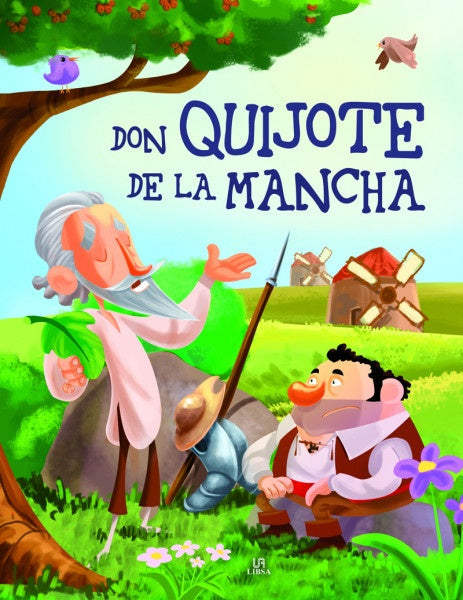LIBRO DON QUIJOTE DE LA MANCHA TAPA DURA