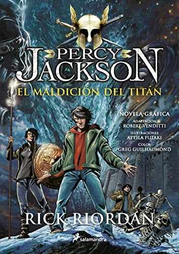 LA MALDICIÓN DEL TITÁN (PERCY JACKSON Y LOS DIOSES DEL OLIMPO [NOVELA GRÁFICA] 3)