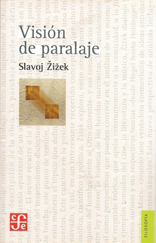 VISION DE PARALAJE | SLAVOJ ZIZEK