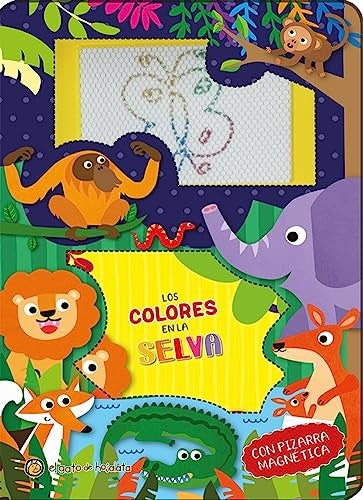 PIZARRA MAGNETICA - LOS COLORES EN LA SELVA