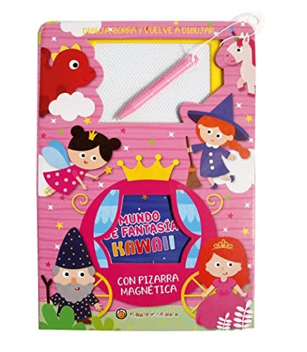 PIZARRA MAGNETICA - MUNDO DE FANTASIA KAWAII