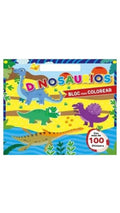 DINOSAURIOS - BLOC PARA COLOREAR